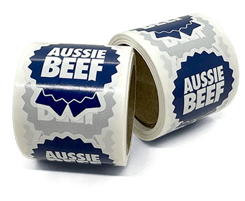 BEEF Logo Labels