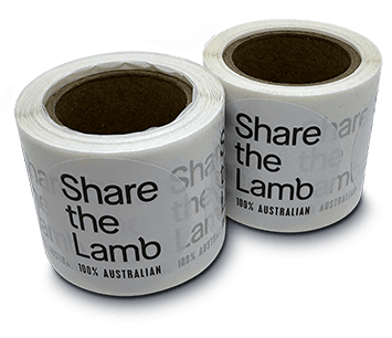 LAMB Logo Labels